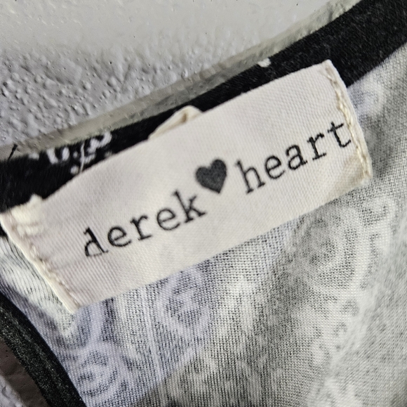 Derek Heart Black & White Knit Dress 2X - Picture 4 of 4